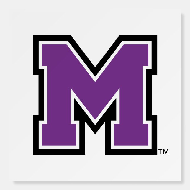 University of Mount Union M Foam Board (Front)