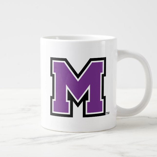 University of Mount Union M Giant Coffee Mug (Right)