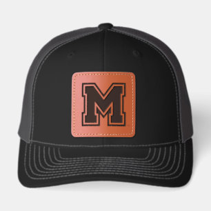 University of Mount Union M Leather Patch Hat