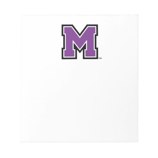 University of Mount Union M Notepad (Front)