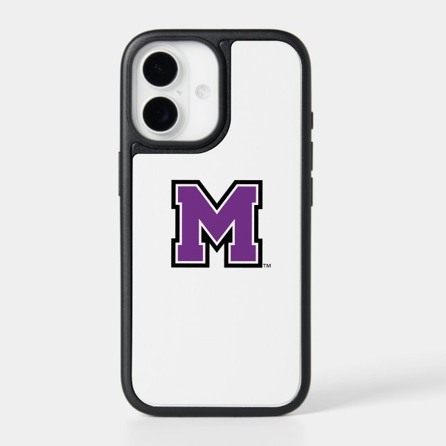 University of Mount Union M Otterbox iPhone Case (Back)