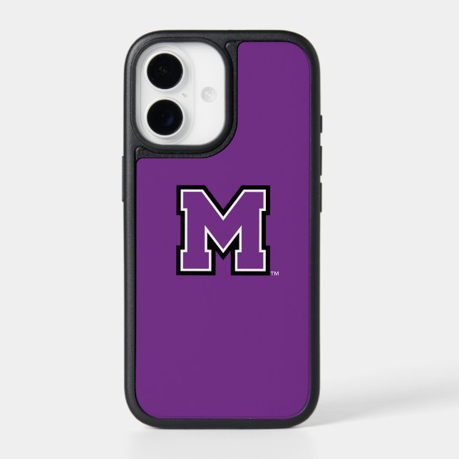 University of Mount Union M Otterbox iPhone Case (Back)