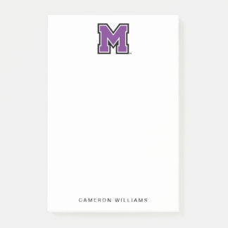 University of Mount Union M Post-it Notes