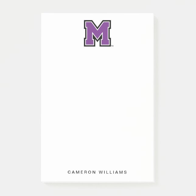University of Mount Union M Post-it Notes (Front)