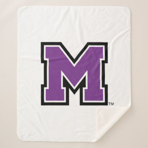 University of Mount Union M Sherpa Blanket