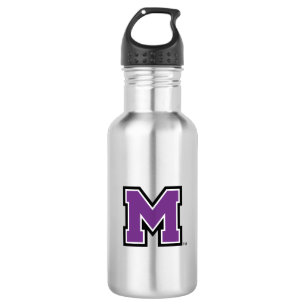 University of Mount Union M Stainless Steel Water Bottle