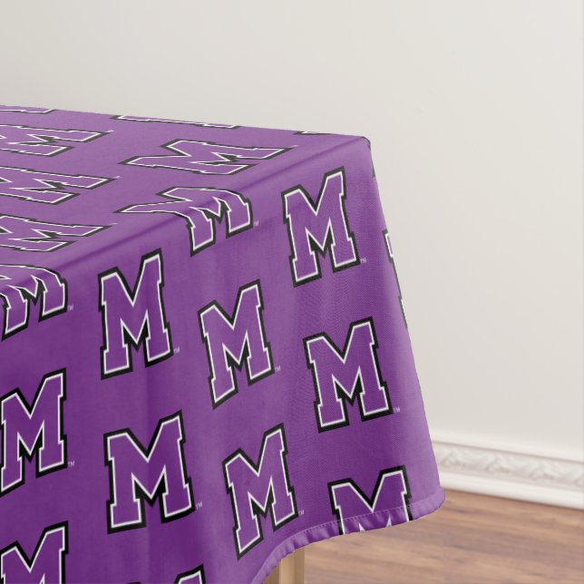University of Mount Union M Tablecloth (In Situ)