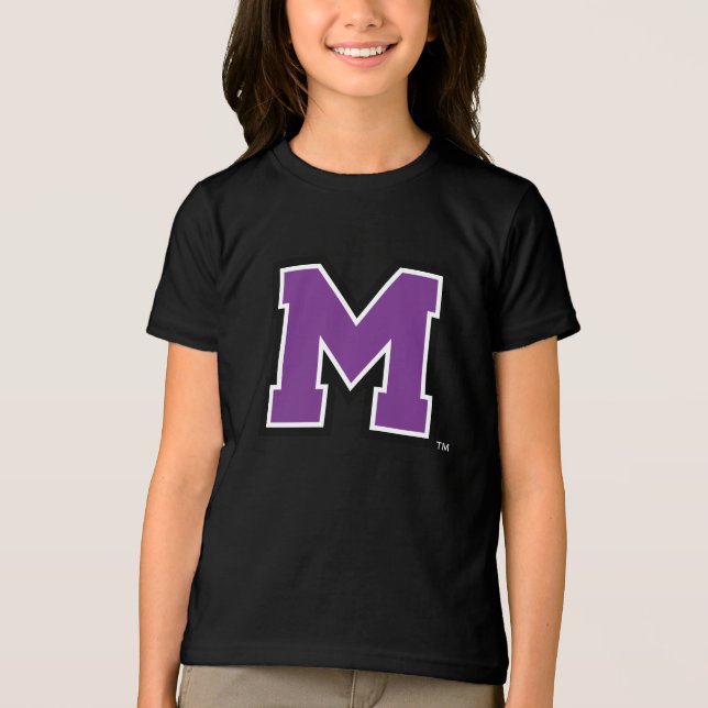 University of Mount Union M Tri-Blend Shirt (Front)