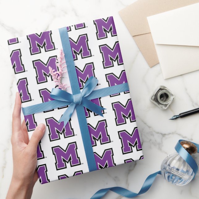 University of Mount Union M Wrapping Paper (Gifting)
