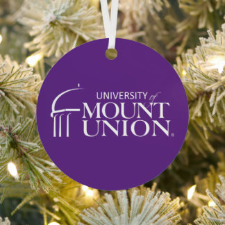 University of Mount Union Metal Ornament