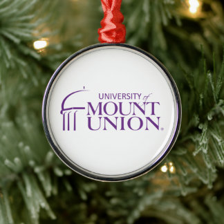 University of Mount Union Metal Ornament