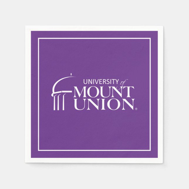 University of Mount Union Napkins (Front)