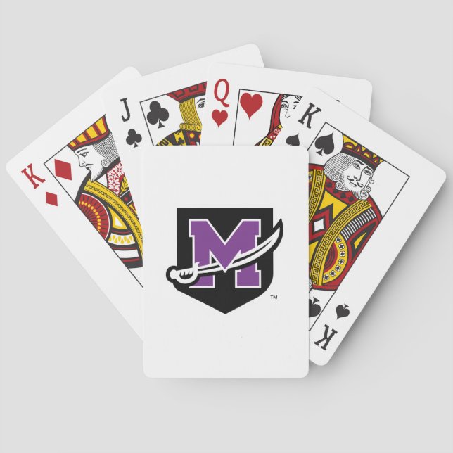 University of Mount Union Poker Cards (Back)