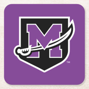 University of Mount Union Square Paper Coaster