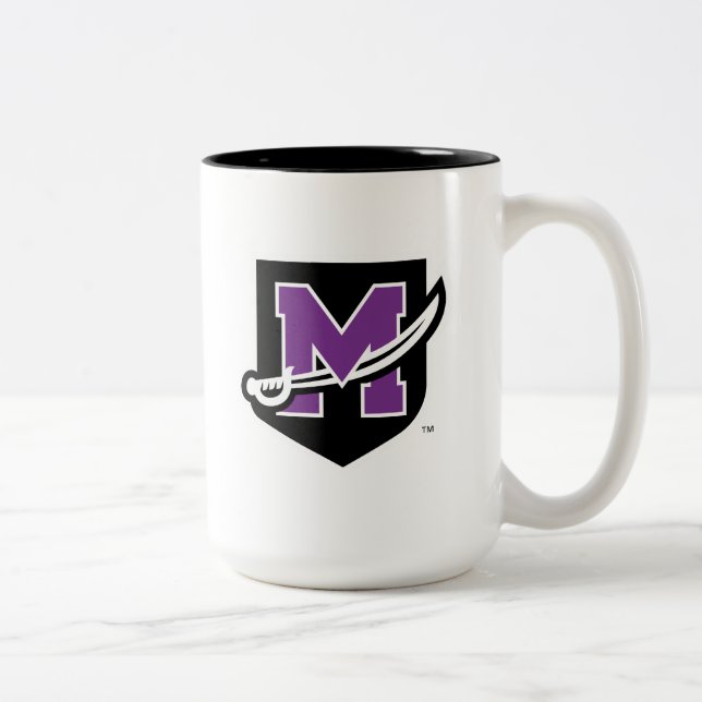 University of Mount Union Two-Tone Coffee Mug (Right)
