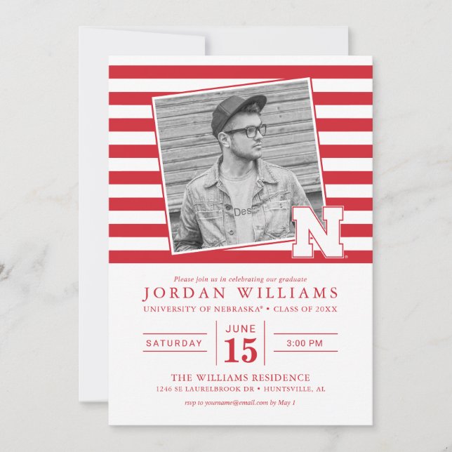 University of Nebraska Graduate Announcement (Front)