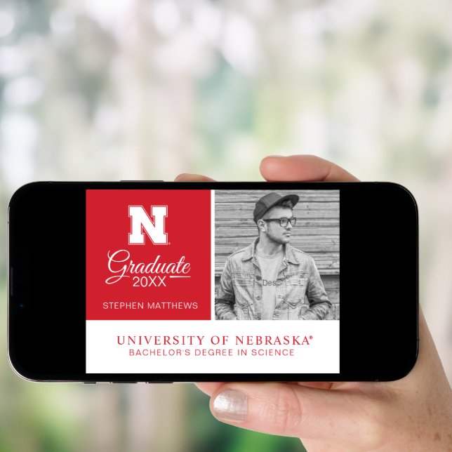 University of Nebraska Graduate Invitation (Front Digital)