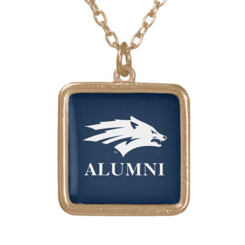 University of Nevada Alumni Gold Plated Necklace
