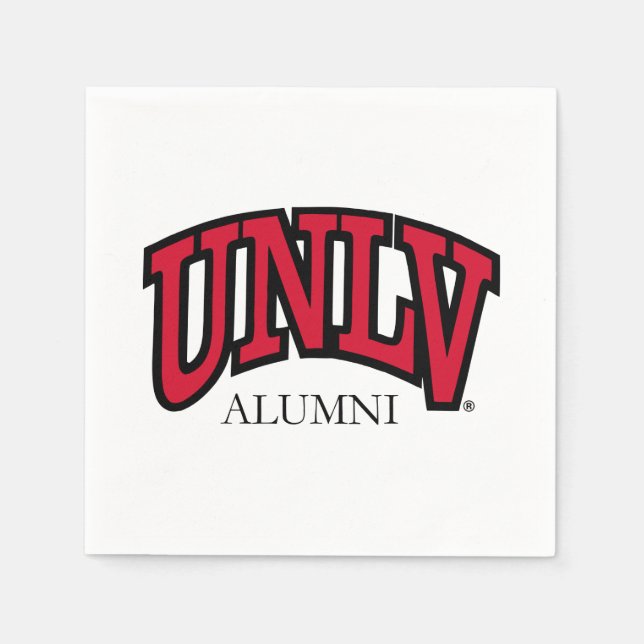 University of Nevada Alumni Napkins (Front)