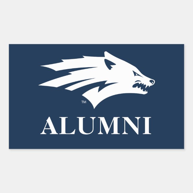 University of Nevada Alumni Rectangular Sticker (Front)