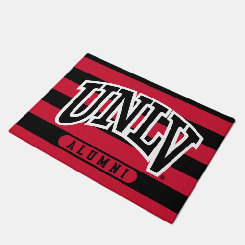 University of Nevada Alumni Stripes Doormat