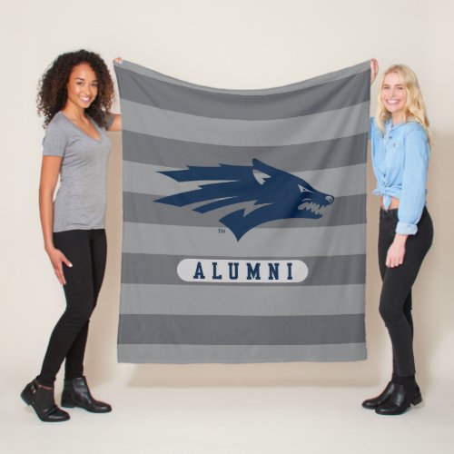 University of Nevada Alumni Stripes Fleece Blanket