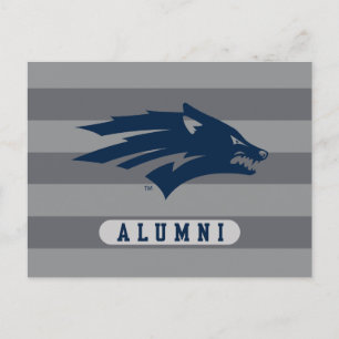 University of Nevada Alumni Stripes Invitation Postcard