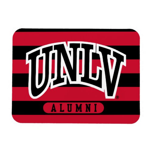 University of Nevada Alumni Stripes Magnet