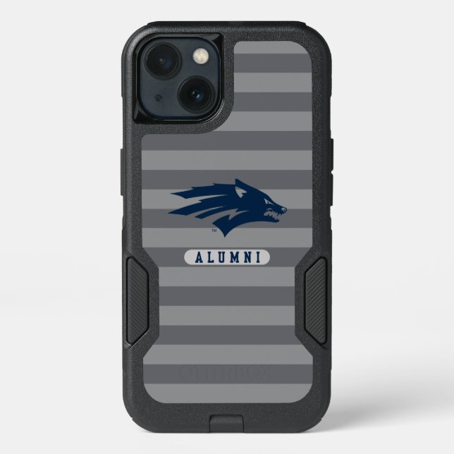 University of Nevada Alumni Stripes Otterbox iPhone Case (Back)