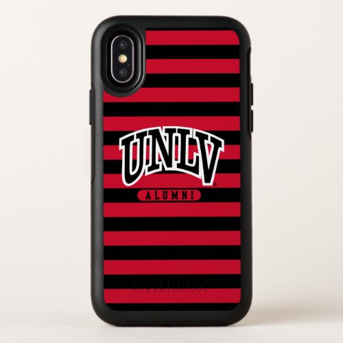University of Nevada Alumni Stripes OtterBox Symmetry iPhone XS Case