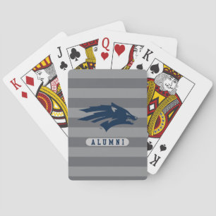 University of Nevada Alumni Stripes Poker Cards