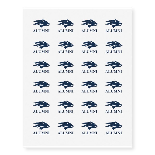 University of Nevada Alumni Temporary Tattoos (Front)