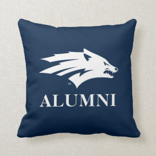 University of Nevada Alumni Throw Pillow