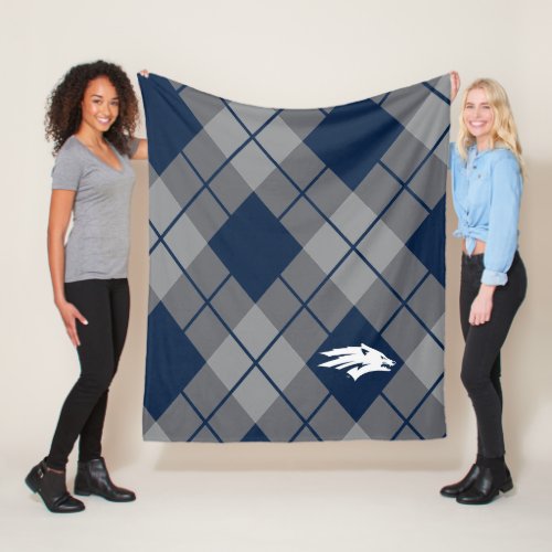 University of Nevada Argyle Fleece Blanket