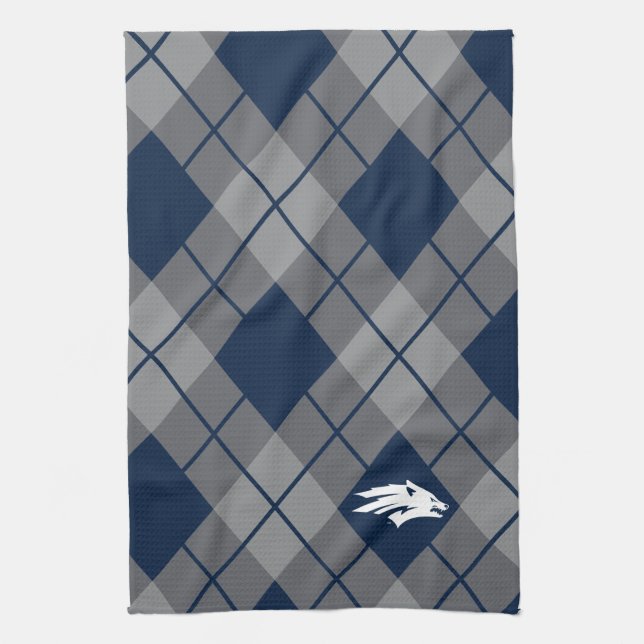 University of Nevada Argyle Kitchen Towel (Vertical)