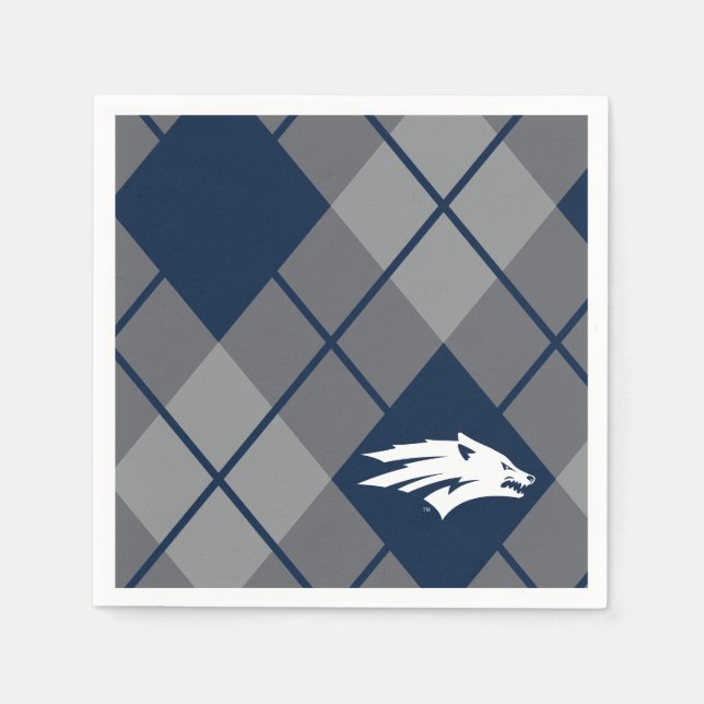 University of Nevada Argyle Napkins (Front)