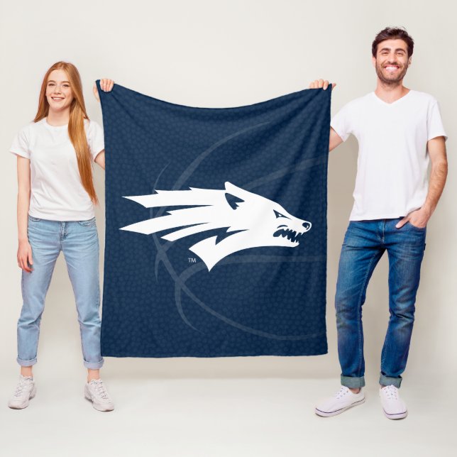 University of Nevada Basketball Fleece Blanket (In Situ)