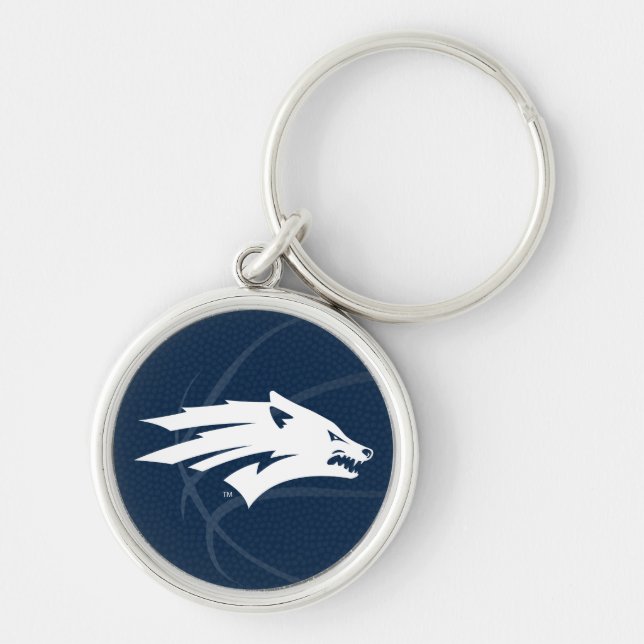 University of Nevada Basketball Keychain (Front)