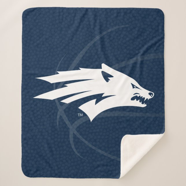 University of Nevada Basketball Sherpa Blanket (Front)