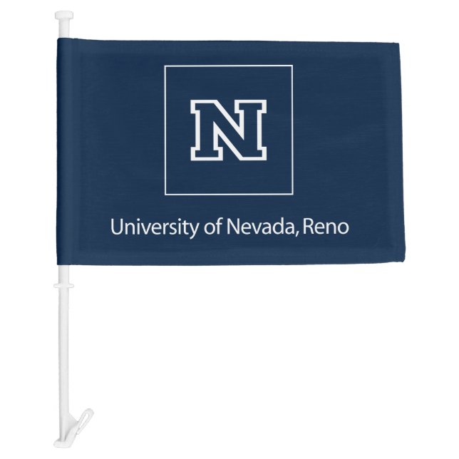University of Nevada Car Flag (Front)