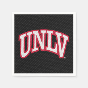 University of Nevada Carbon Fiber Pattern Napkins