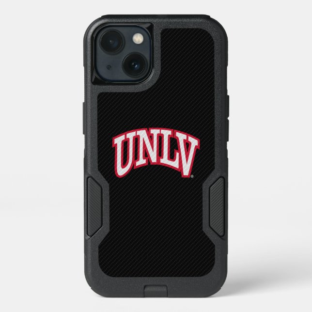 University of Nevada Carbon Fiber Pattern Otterbox iPhone Case (Back)