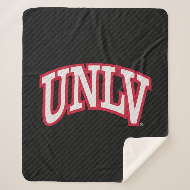 University of Nevada Carbon Fiber Pattern Sherpa Blanket (Front)