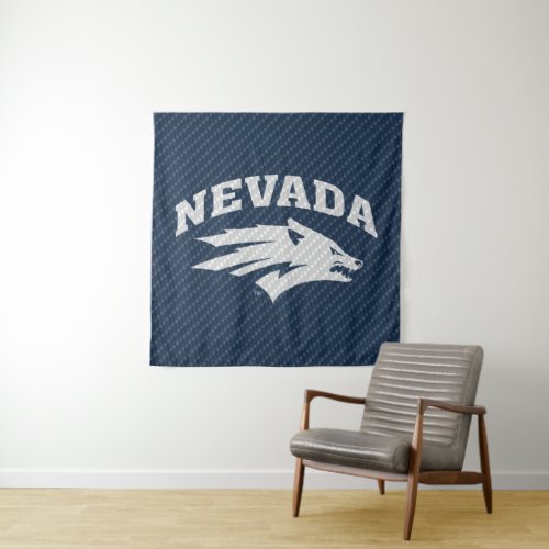University of Nevada Carbon Fiber Pattern Tapestry