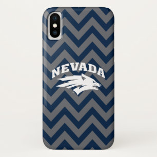 University of Nevada Chevron Pattern iPhone X Case