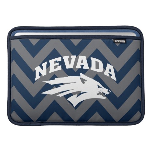 University of Nevada Chevron Pattern MacBook Air Sleeve