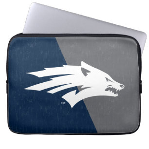 University of Nevada Color Block Distressed Laptop Sleeve