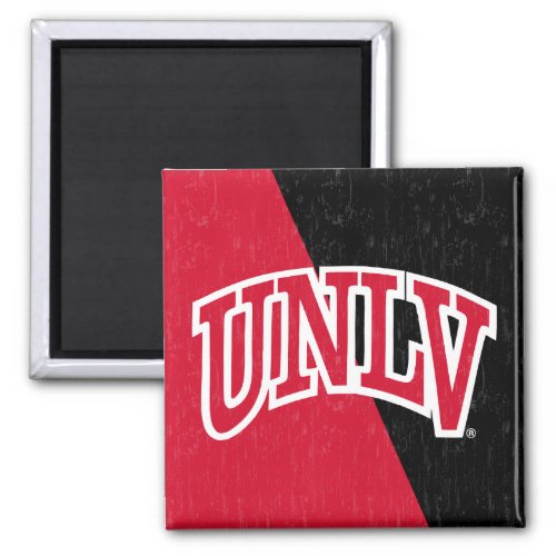 University of Nevada Color Block Distressed Magnet