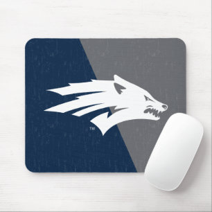 University of Nevada Color Block Distressed Mouse Pad