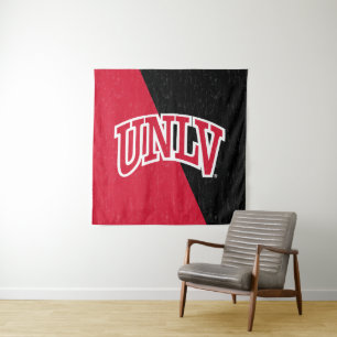 University of Nevada Color Block Distressed Tapestry